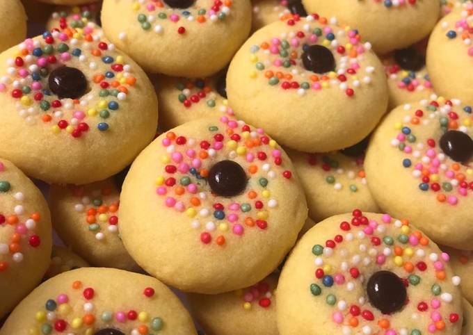 Rainbow Donut Chocochips Cookies😘