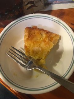 A picture of Honeyed apricot cake.