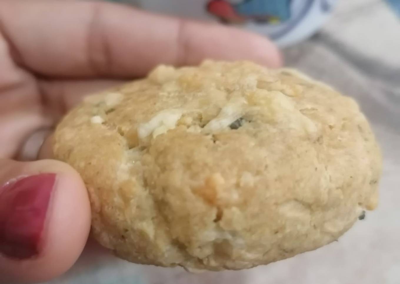 Panecitos de Harina de Avena con Queso🧀🍘 Ligeros💕