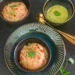A picture of Vegetable Rava Upma/ Classic And Tasty Sooji Upma/ Instant Upma Recipe For Little Craving!.