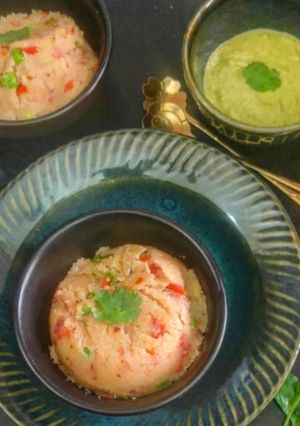 A picture of Vegetable Rava Upma/ Classic And Tasty Sooji Upma/ Instant Upma Recipe For Little Craving!.