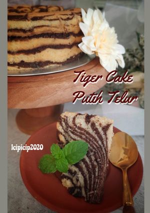 Foto resep Tiger Cake Putih Telur