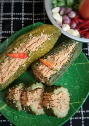 Foto resep Pare Kukus Bumbu Urap