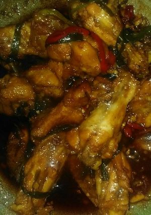 Foto resep Ayam bumbu Kecap jahe pediizz.