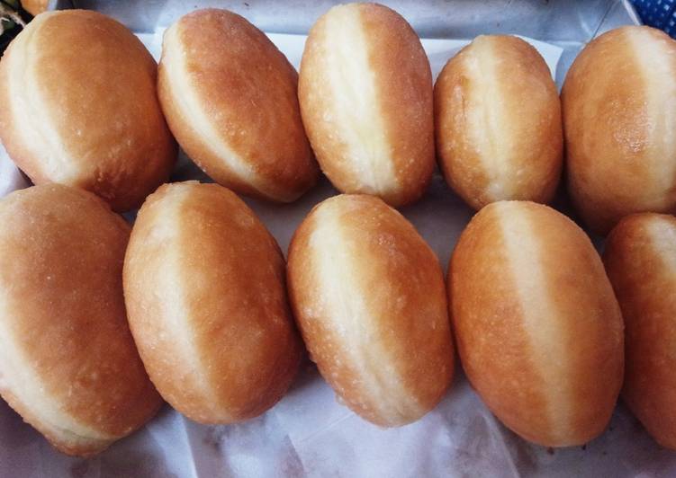 Bagaimana Menyiapkan Basic Fluffy Donat, Enak