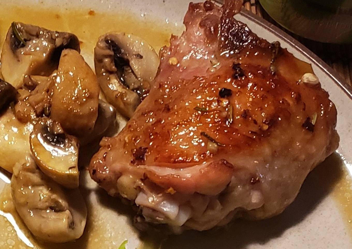 Roasted chicken with rosemary