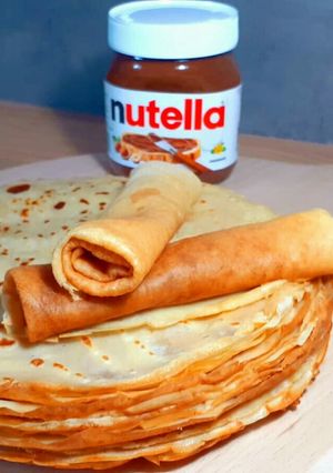 Une photo de Crêpes légères
