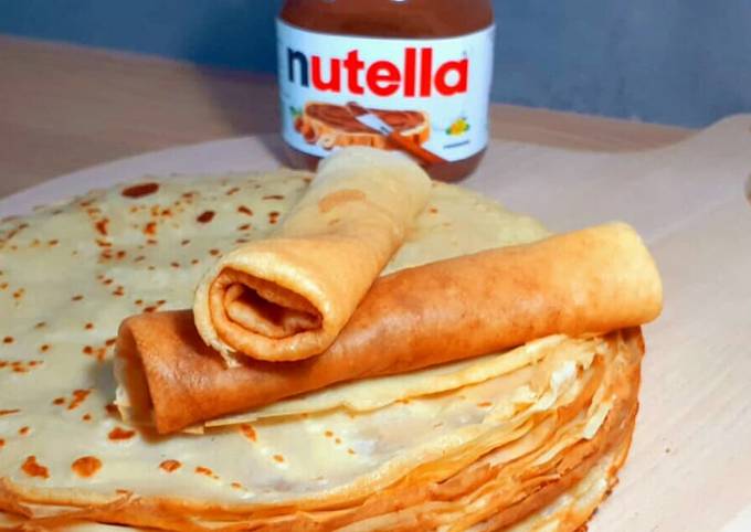 Crêpes légères