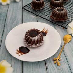 A picture of Nutmeg Double Chocolate Muffins.