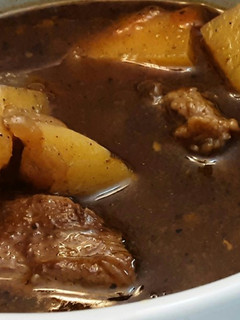 A picture of A1 Steakhouse Soup.