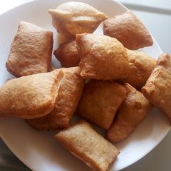A picture of Mala cinnamonmandazi#themechallenge.