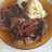 Bifes de hígado encebollados