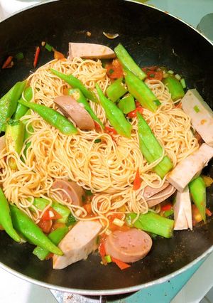 Hình của món Mỳ xào.