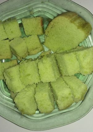 Foto resep Bolu kukus pandan tanpa santan