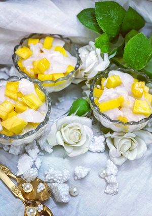 Mango Sagu pudding রেসিপির প্রধান ছবি
