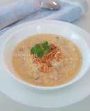 Chinese Congee/Jook using Leftover cooked Rice