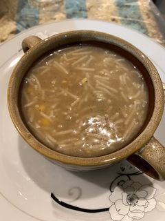 صورة لوصفة شوربة الشعيريه