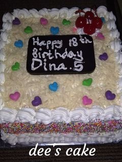 Foto resep Rainbow cake