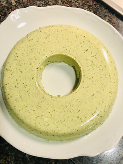 Una foto de Mousse de cilantro