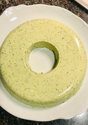 Una foto de Mousse de cilantro