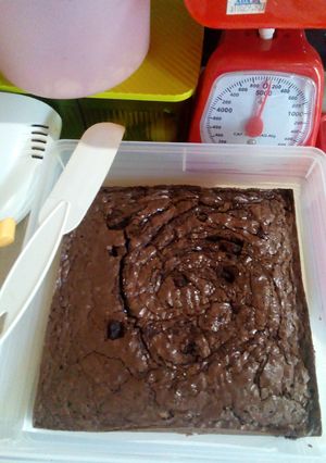 Foto resep Brownis super coklat