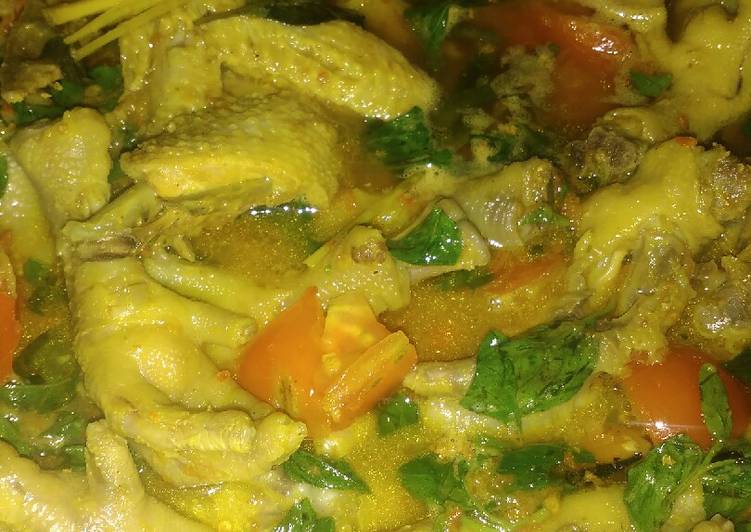 Sayap dan ceker kemangi Pedass