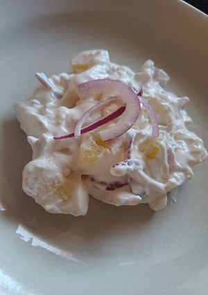 Majonézes krumplisaláta recept fotója