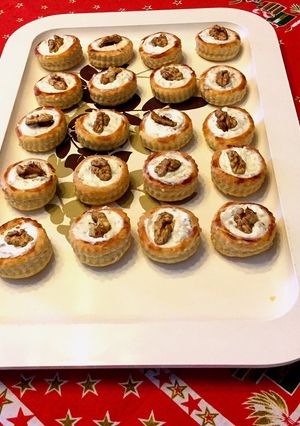 Foto di Vol-au-vent alle noci e gorgonzola