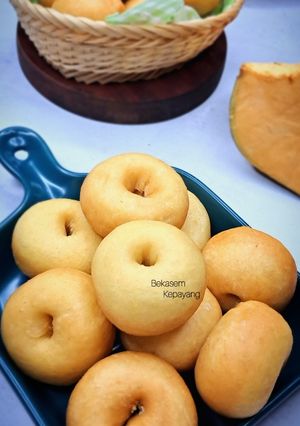 Foto resep Pumpkin Donut Tanpa Ulen, Proofing 15 menit