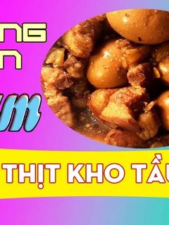 Hình của món Đơn giản với món thịt kho tầu.