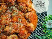 Gambar semur daging sapi bola