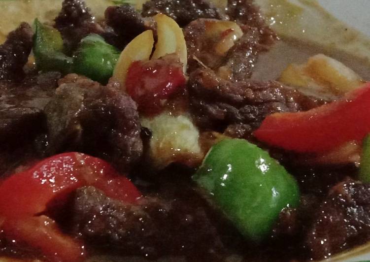 Daging sapi teriyaki