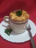 Soufflé De Queso En Horno o Microondas
