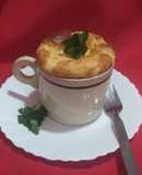 Soufflé De Queso En Horno o Microondas