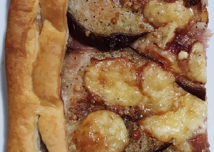 Torta salata di melanzane