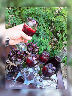 عکسی از دستور ❤ شربت و مربای آلبالو 🍒