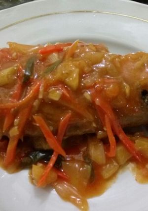 Foto resep Ikan kakap asam manis