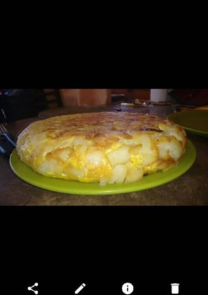 Una foto de Tortilla de papas