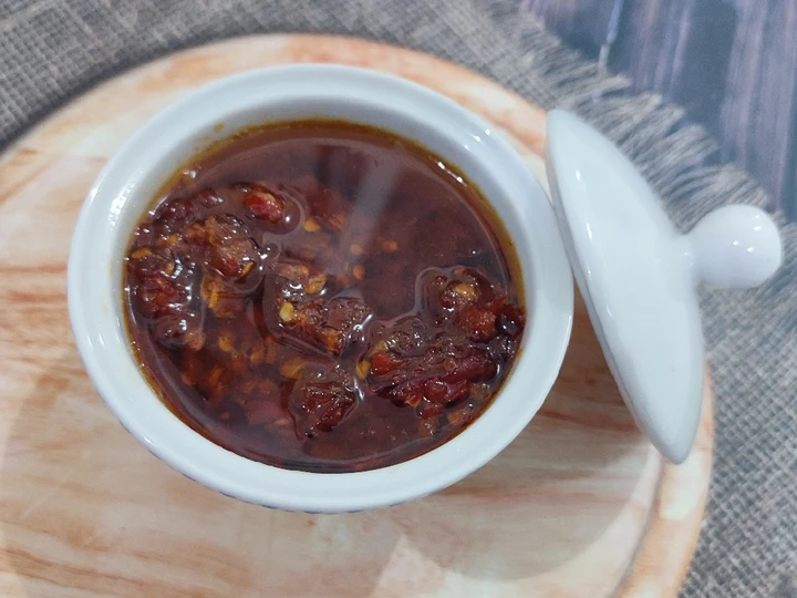 Langkah Mudah untuk Membikin Resep Sambal Terasi Matang (stok) yang Uenak Anti Ribet, Bisa Manjain Lidah