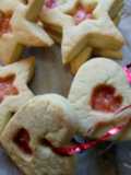 Galletitas Navideñas con centro de caramelos