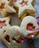 Galletitas Navideñas con centro de caramelos