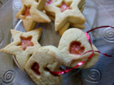 Galletitas Navideñas con centro de caramelos
