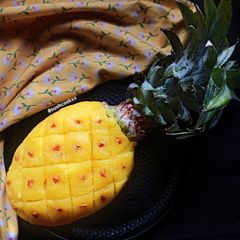 Pineappl kesari A picture of Pineappl kesari.