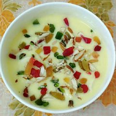 Banana custard A picture of Banana custard.