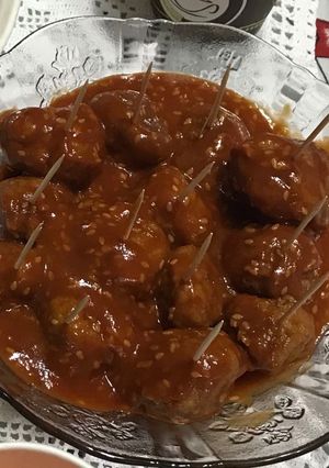 Una foto de Albóndigas de pollo