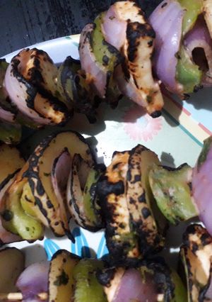 A picture of Paneer Barbeque.