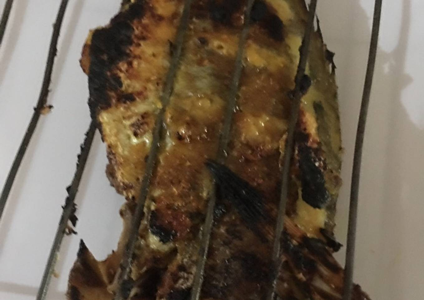 Ikan Ekor Kuning Bakar (Bumbu Kuning)
