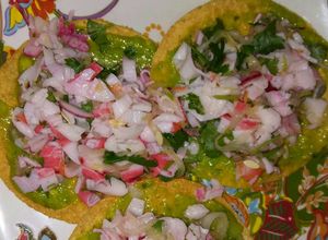 Una foto de Tostadas de Jaiba