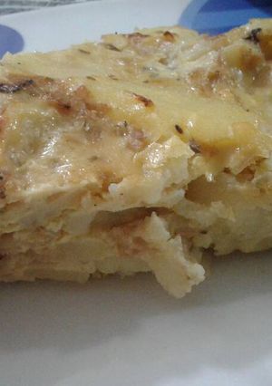 Una foto de Cómo hacer Tortilla de papa al horno