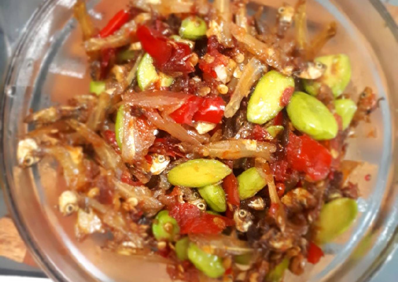 Sambal Teri Pete Asam Jawa